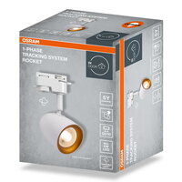 1-Phase Tracking Spot Rocket GU10 WHITE OSRAM 4099854599651