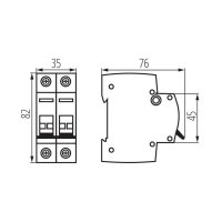 Hlavní vypínač KMI-2/40A 27255 Kanlux