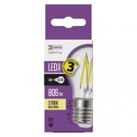 LED FLM MINI GL 6W(60W) 806lm E27 WW /1525283258/ EMOS Z74247