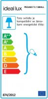 PEGASO TL1 SMALL OTTONE SATINATO