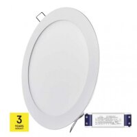 Set: LED PANEL VES.KR 18W IP20 WW B+tria