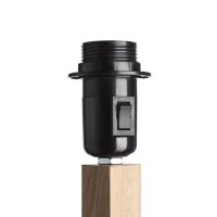 WOODY stolní podstavec dub 230V E27 25W RENDL R11791