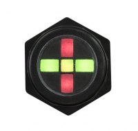 Ukazatel stavu SUS-02.T G/R/O 110DC d16mm zelená/červená/oranžová ELECO 31113133
