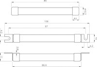 Válcová pojistka CH10x85 gR 6A/1200V ETI 002625222