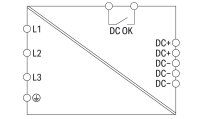 Spínaný napájecí zdroj Eco 3fáz. 24V DC 10 A Kontakt DC OK WAGO 787-740
