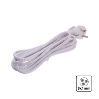 3m 3x1mm W3M31 bílá flexo šňůra T-LED 111275