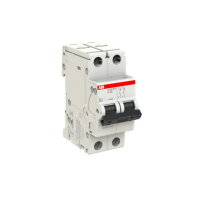 ABB S202MTR-K3, dvoupólový jistič, 3A, K, 10kA, určeno pro drážní aplikace