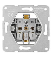 Zásuvka ČSN, bezšroubové svorky, stříbrná SCHRACK EV121249--