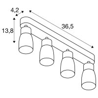 PURI 2.0 Dome, nástěnné a stropní svítid