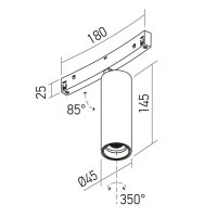 XNET ADJ. MINI PROJ. for CURVED PROFILES