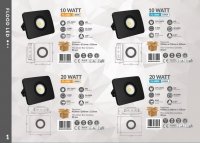 Reflektor LED VANA 195/265Vac 10W 3000K