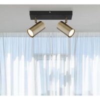 Nástěnné svítidlo ROBBY černá 2xGU10, max. 35W 230V GLOBO 57911-2M