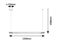 NIVARO LED 44W IP20