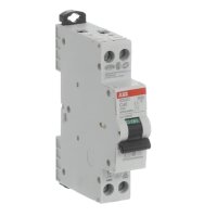 S202C-C40 2F jistič 1mod 40A char. C 6kA ABB 2CDS252280R0404