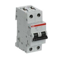 S202M-B16 2F jistič 16 A char. B 10kA ABB 2CDS272001R0165