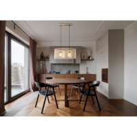 Závěsné svítidlo GORLEY zlatá matná 2x60W E27 IP20 GLOBO 15698H3M