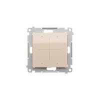 Ovladač tlačítkový CONTROL [Wi-Fi] k ovládání dalších ovladačů, 230V, krémováová