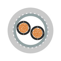 Ovládací kabel ÖLFLEX CLASSIC 110 CY 2X10 LAPP 1135702