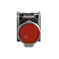 Schneider xB4BW35M5 Ovládač stiskací prosvětlený,lícující,1 Z+1V,230-240V,žlutý