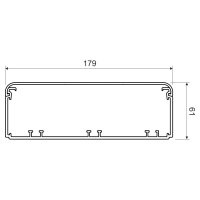 Elektroinstalační kanál Elegant EKE 180x60, bílý, 2 m, karton