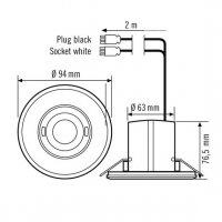 EP10424878 Čidlo přítomnosti 360° PD Fla