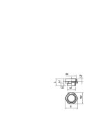 OBO 165 ADA PG29-M40 Adaptér kabelové vývodky PG - M PG29-M40 Mosaz CuZn