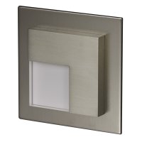 Ledix 07-211-22 Světlo LED TIMO,pod omítku,14Vss,IP44,NEREZOVÁ OCEL,TEPLÁ