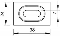 OBO 6017092 Svorka GKT 38 VA4401 SP