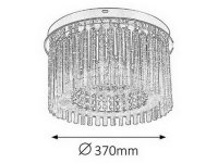 Danielle LED 18W IP20 chrom RABALUX 2449