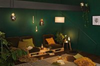 Stolní lampa Dilja 1-ramenné mosaz kartáčovaná 797.28 PAULMANN 79728