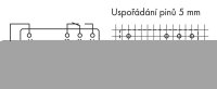 Základní relé, jmenovité vstupní napětí AC 115 V, 2 přepínací kontakty