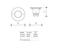 Panlux  RO-G01/T ROAD 7 LED teple bílá