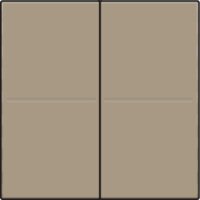 BUS/RF kolébka 2x1/2-BRONZE NIKO 123-00007