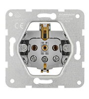 Zásuvka SCHUKO, šroubové svorky, červená SCHRACK EV101308--