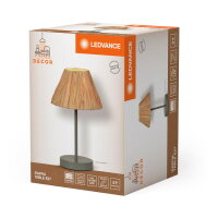 DECOR RAFFIA TABLE E27 GN          LEDV