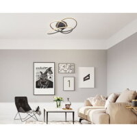Stropní svítidlo PANDA černá LED 30W 230V, 1370lm, 3000K GLOBO 67201S-30