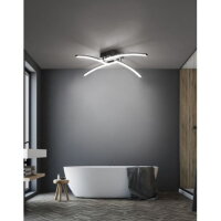Stropní svítidlo JULES chrom LED24W 230V 1500lm 3000-4000-6000K GLOBO 67169-24IP
