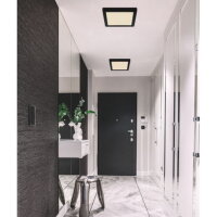 Stropní svítidlo LASSE černá LED 18W 230V 1400lm 3000/4000/6500K GLOBO 12380-18B