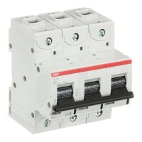 S803S-B63 jistič 3P char. B 63A s klecovou svorkou Icu 50kA ABB 2CCS863001R0635