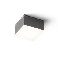 ORIN SQ stropní antracitová satinovaný akryl 230V LED 10W IP54 3000K R13629