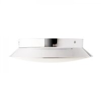MARA stropní mléčný akryl/chrom 230V LED 24W 3000K RENDL R12894