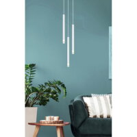 Závěsné svítidlo RYAN bílá matná 3x4W G9 IP20 GLOBO 15629W-3