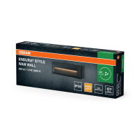 Endura Style IP65 Wall Ivan Dark Grey OSRAM 4099854444944