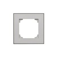 Rámeček 1 násobný hliníková KONTAKT SIMON TRD1.149/143