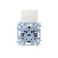 CGZ1BC.01/11 Zásuvka jednonásobná s kryt