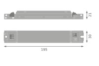 LED DRIVER DIP-SWITCH LINEAR HIGH EFFICACY  80/350-500/230
