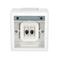 ATLAS 2K IP55 Spínač sériový č.5, šedý FAMATEL 19076-07