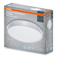 CEILING LUXO SILVER SENSOR ? 32 cm 18W 6500K IP20 SILVER OSRAM 4099854651977