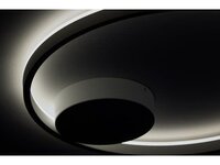 DONA 400 PUSH Černá, LED 24W, 3000K, 1646 lm, indirekt, Push 61006000_P