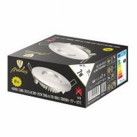 Nedes LDL253/S LED 7W/kruh,vsaz.-stříb./neut. DR02/7W/SMD/4000K/SI